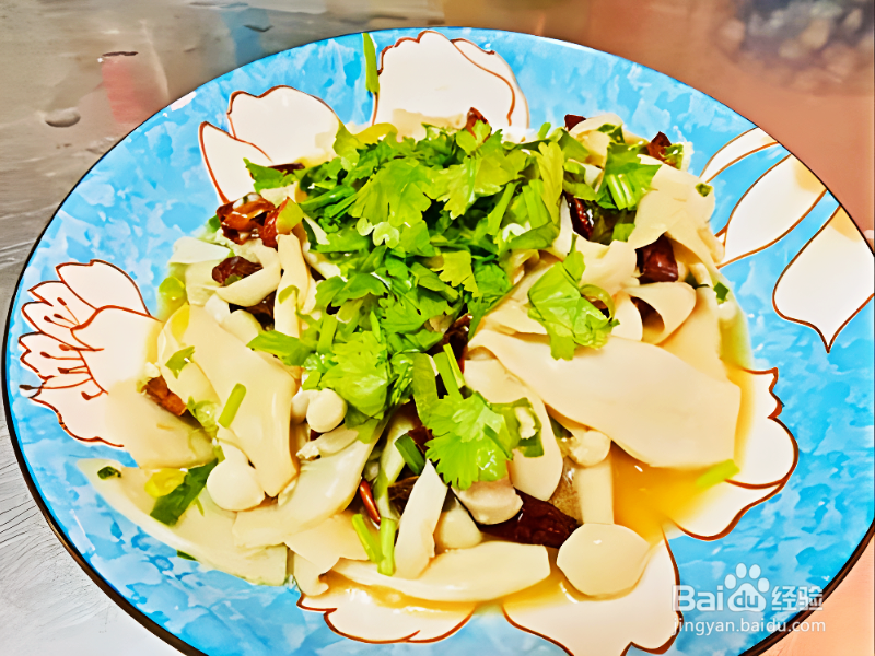如何做凉拌杏鲍菇片