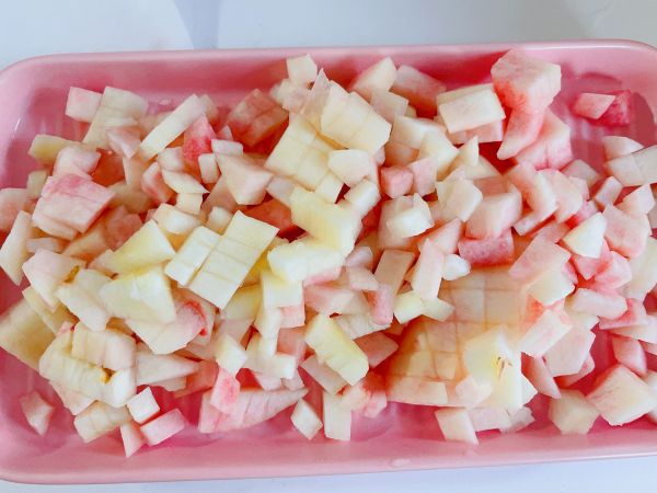 附自制桃子果酱