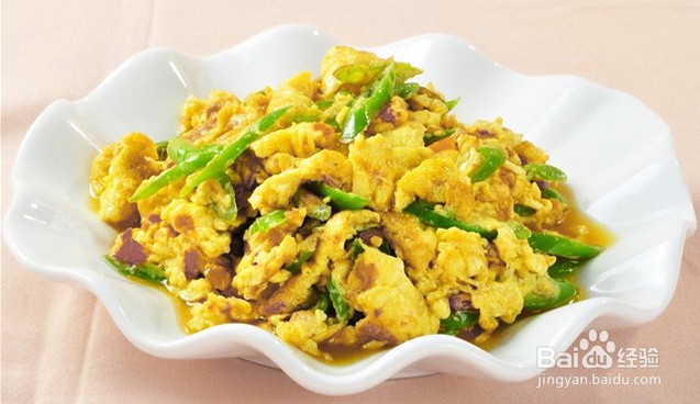 青椒炒鸡蛋家常做法