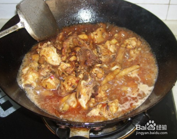 青椒烧公鸡的做法