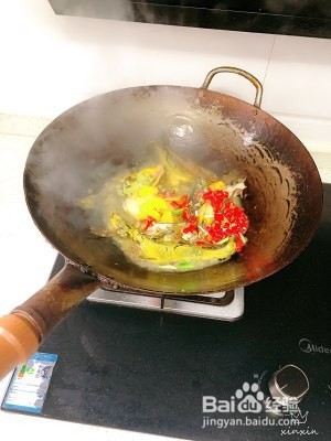 美味的黄焖黄骨鱼