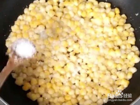 美味黄金玉米烙