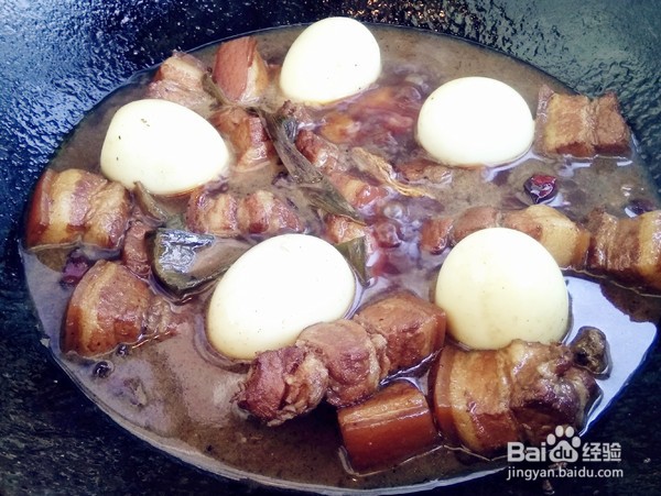 红烧五花肉鸡蛋