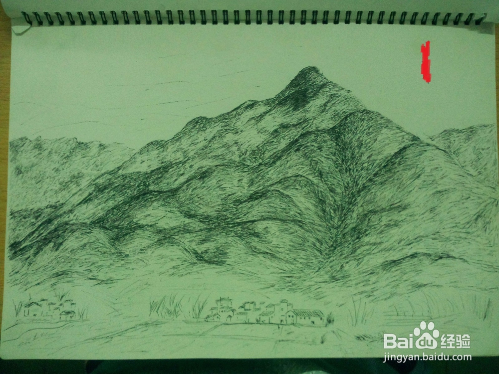 如何画好风景速写