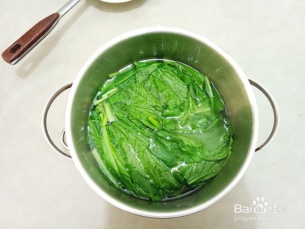 小白菜拌粉丝的步骤