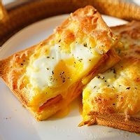 芝士鸡蛋爆浆吐司