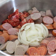 简单易做的火库韩式部队火锅