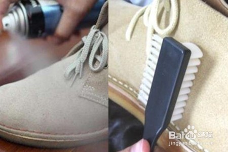 清洗翻毛/麂皮类鞋子的步骤