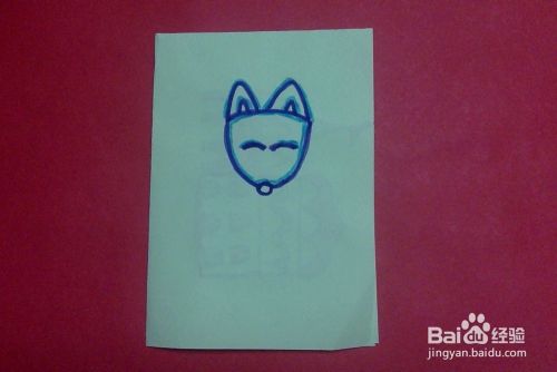 简笔画怎么画小狐狸的画法儿童学画简单图样动物