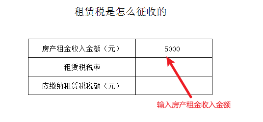 租赁税是怎么征收的