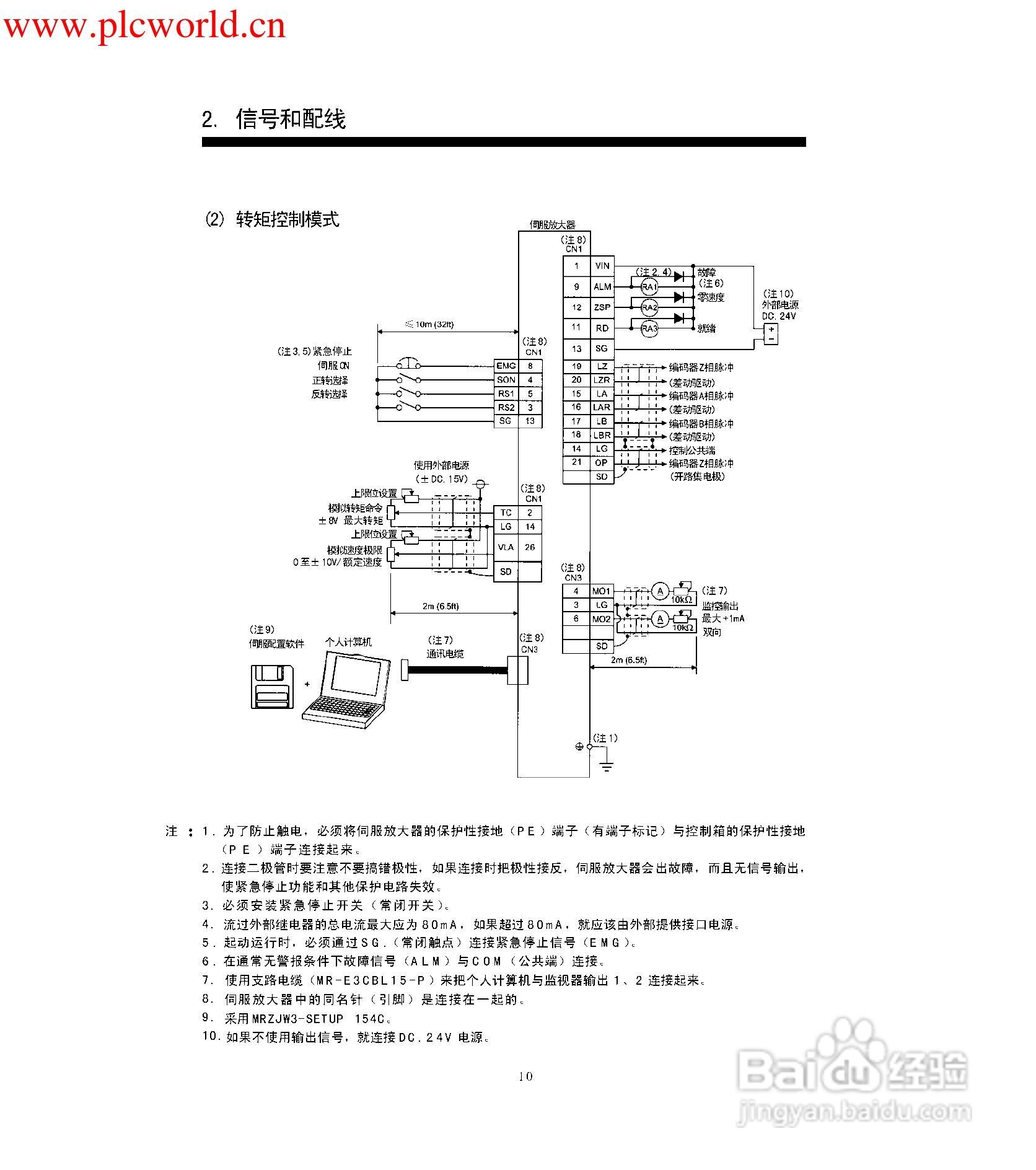三菱伺服MR-MR-E-AG伺服放大器使用手册:[3]