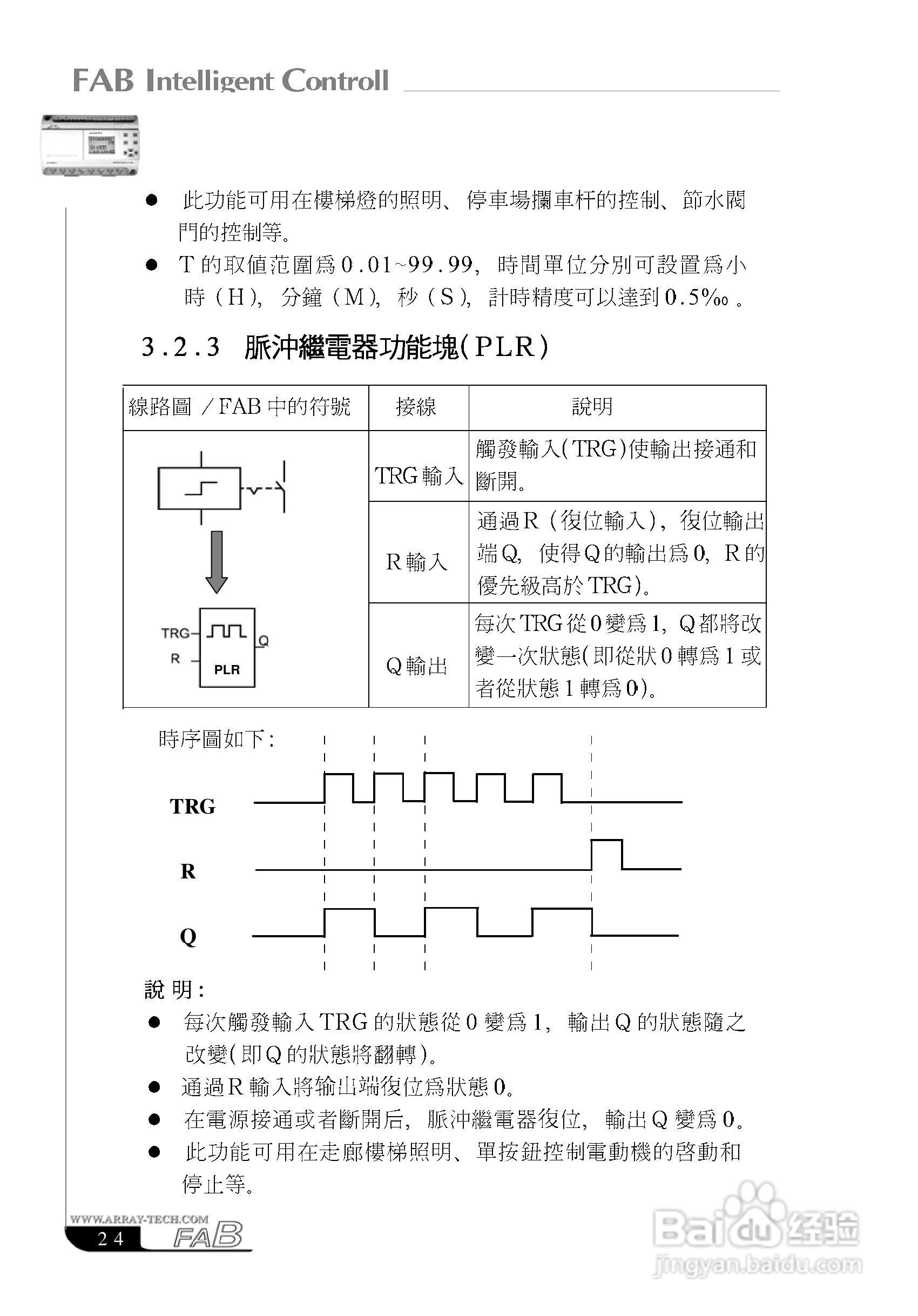亚锐FAB智能控制器使用说明书:[4]