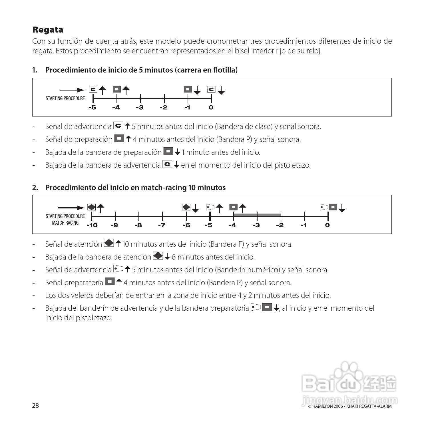 Hamilton汉密尔顿扬帆报时特制手表使用说明书:[3]