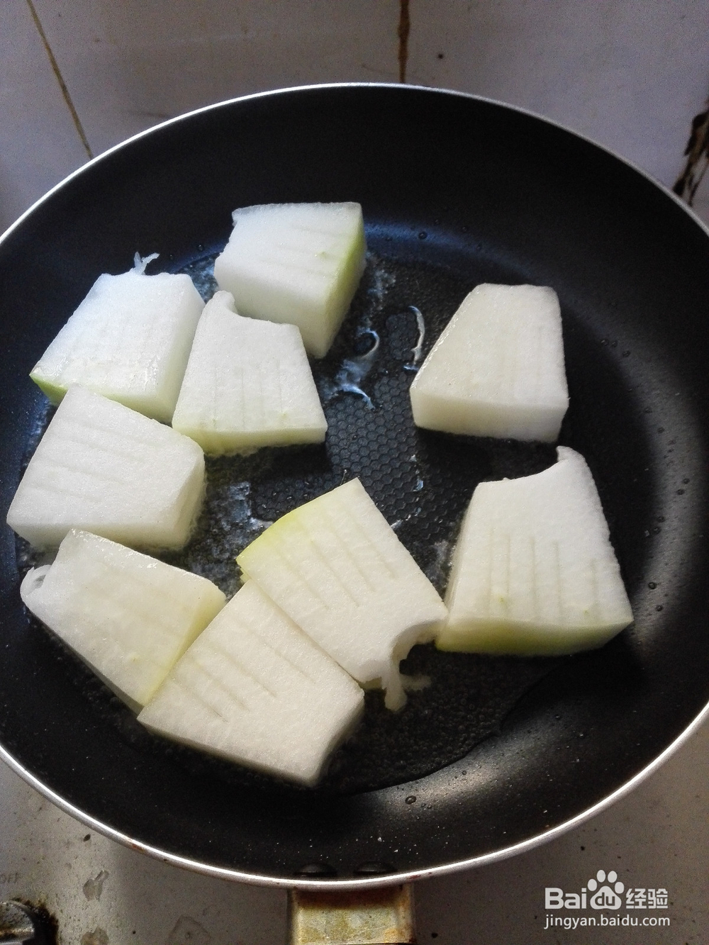 怎样制作煎冬瓜?