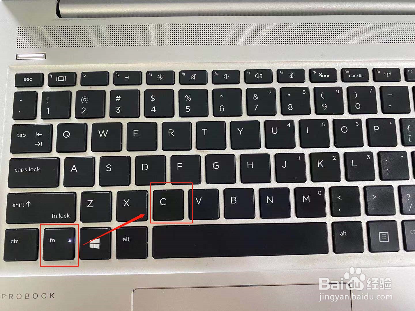 excel按上下键,整个表格移动——笔记本电脑