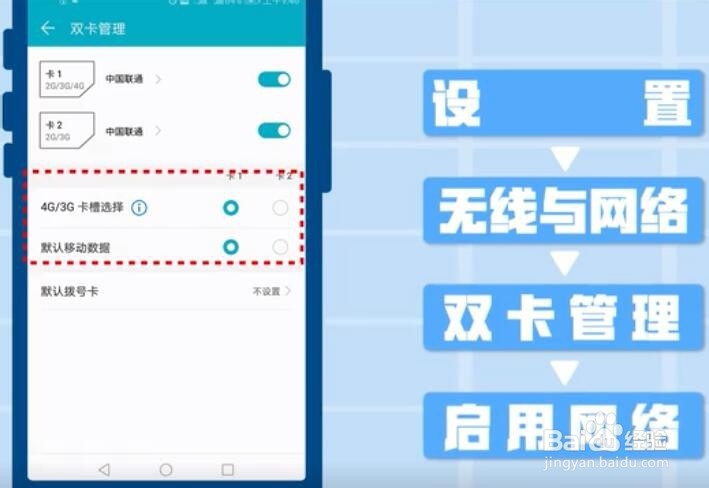 双卡双待手机，为什么只有2G网络？