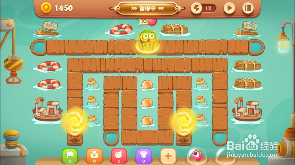 保卫萝卜3-码头地图-第21关怎么过?