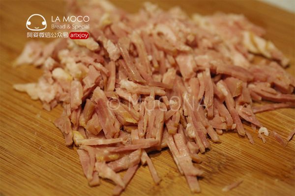 培根橄榄高纤面包