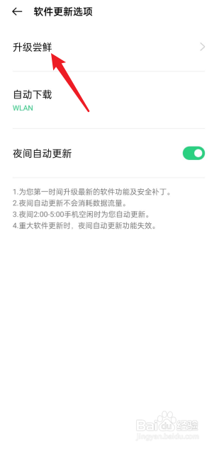 OPPOA93s如何进行升级尝鲜