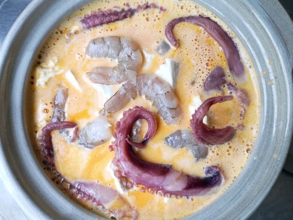 金汤海鲜手掰豆腐