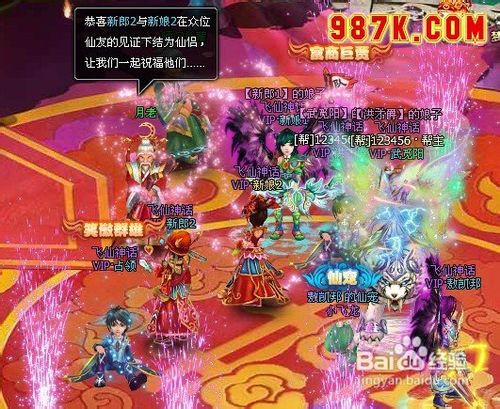 《梦幻飞仙》结婚系统浪漫开启