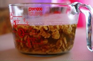 特浓醇核桃露制作过程