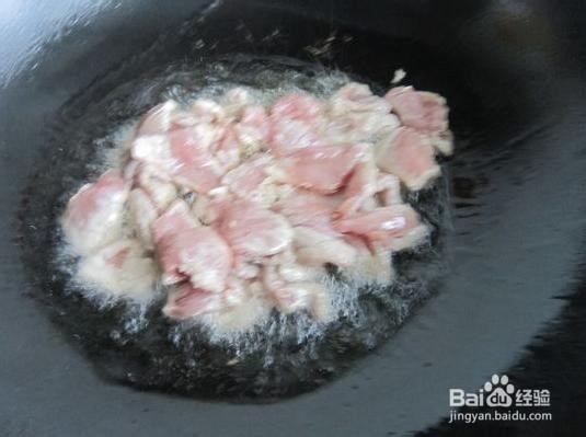 水煮肉片的做饭