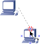 亿图图示里怎么添加连接线