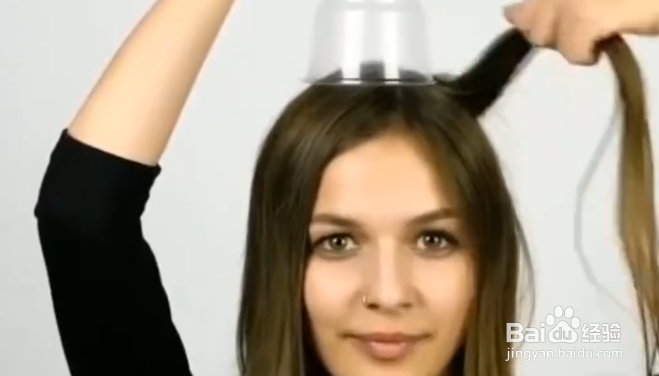 在家自己做大波浪头发!超简单!