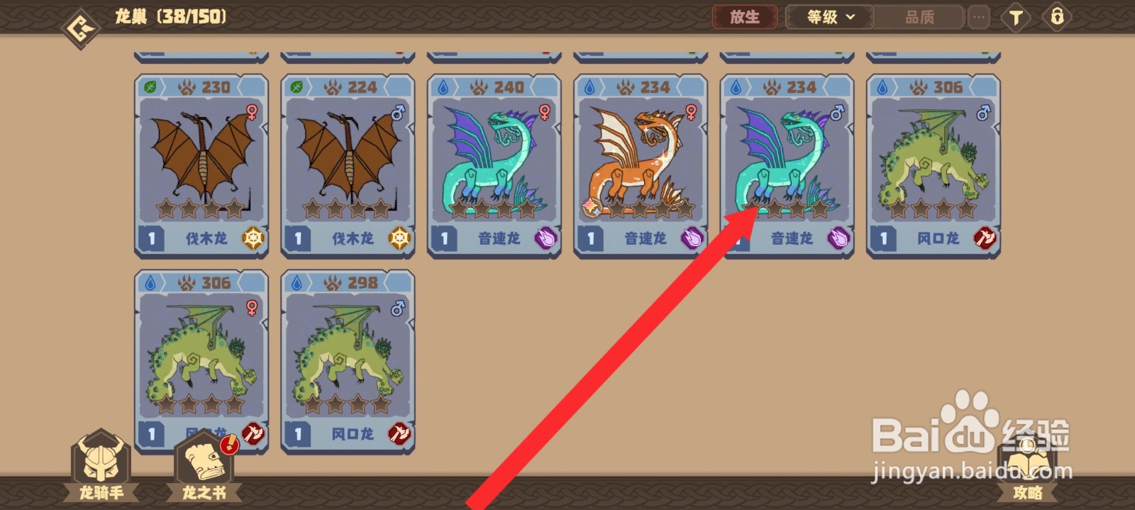 驯龙高手旅程如何放生音速龙