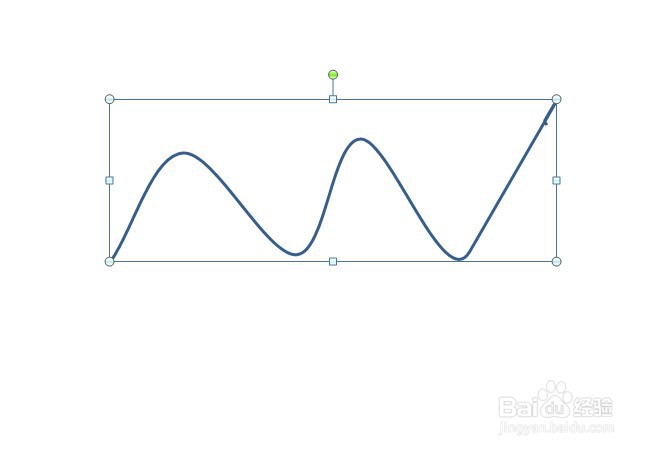 如何在PPT中绘制任意形状弯曲的箭头