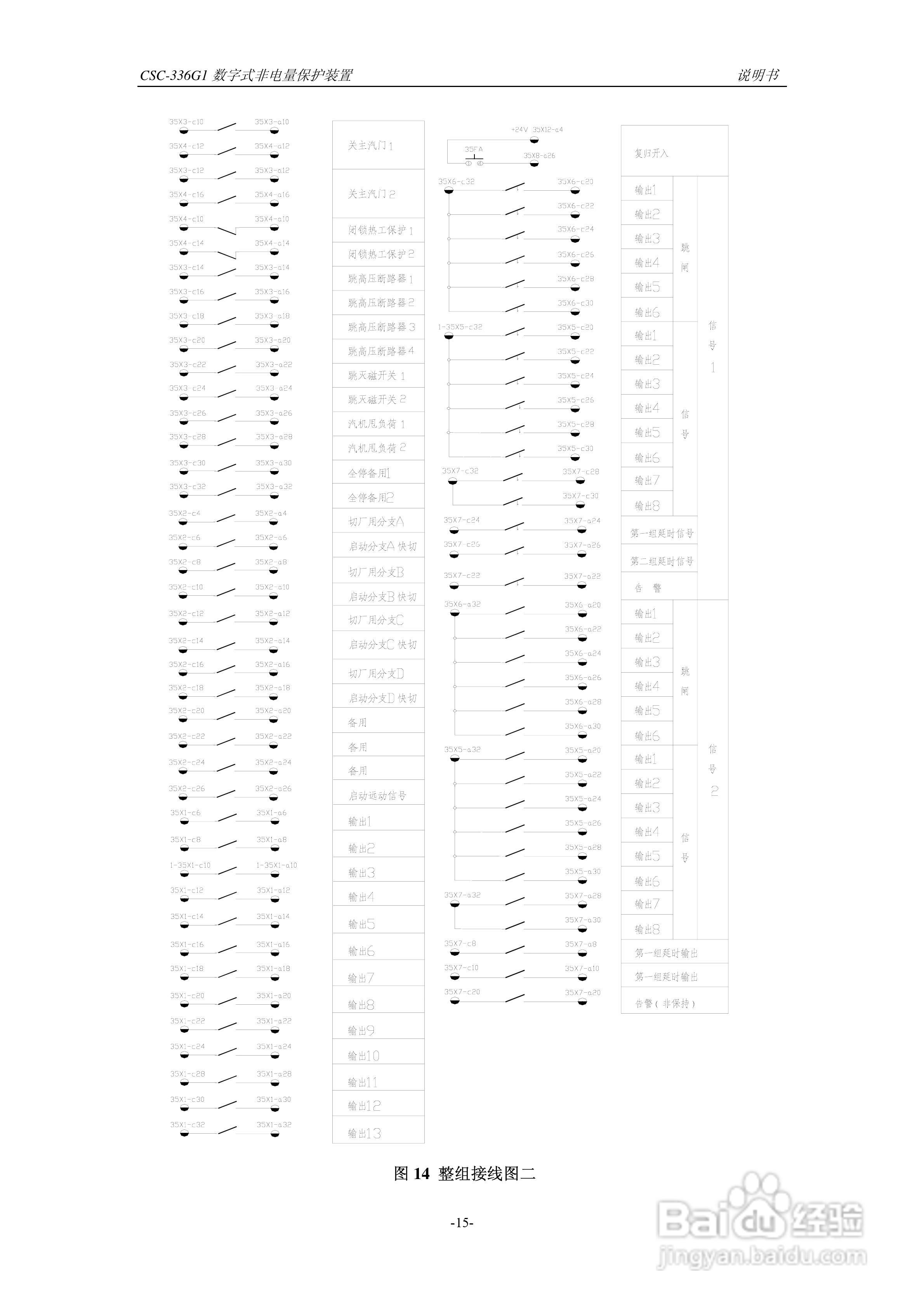 四方CSC-336G1数字式非电量保护装置说明书:[3]