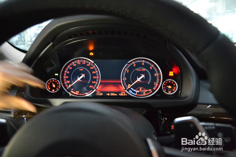 石家庄原厂件宝马X5改装液晶仪表M方向盘B&O中置