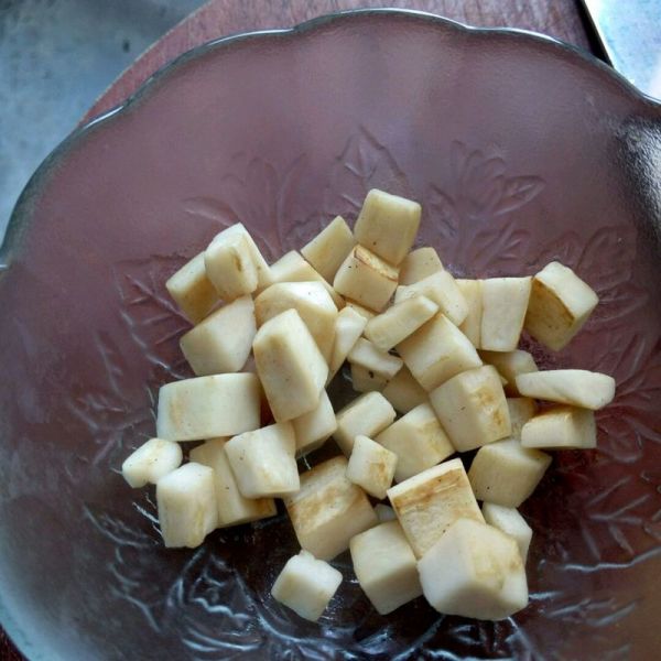 杏鲍菇双肠炒饭