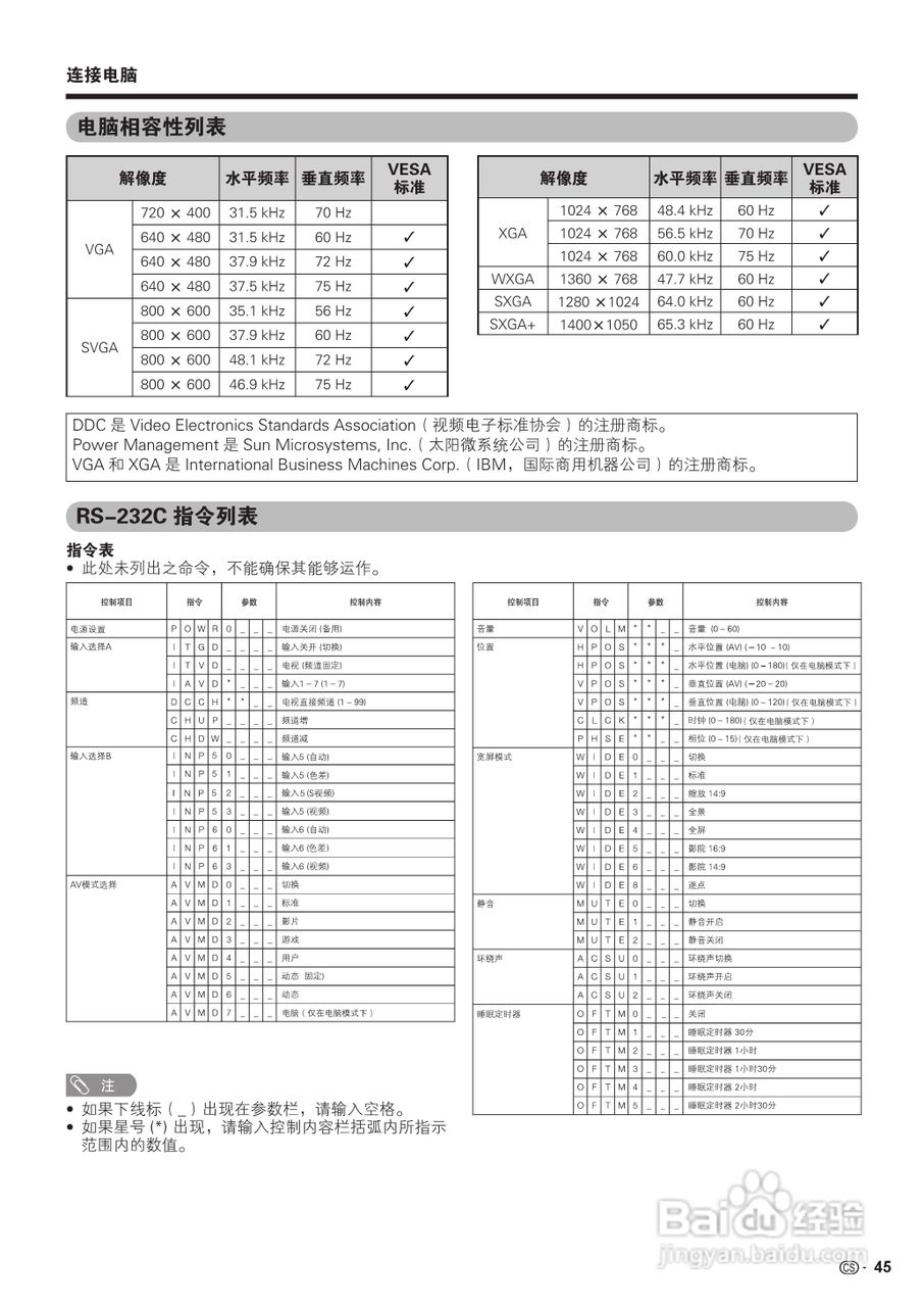 夏普LCD-40Z660A液晶彩电使用说明书:[5]
