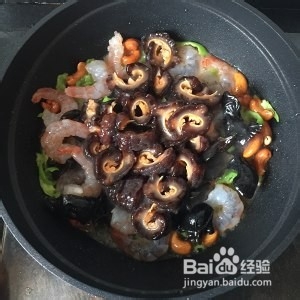 怎么制作海参虾仁海鲜杂炒