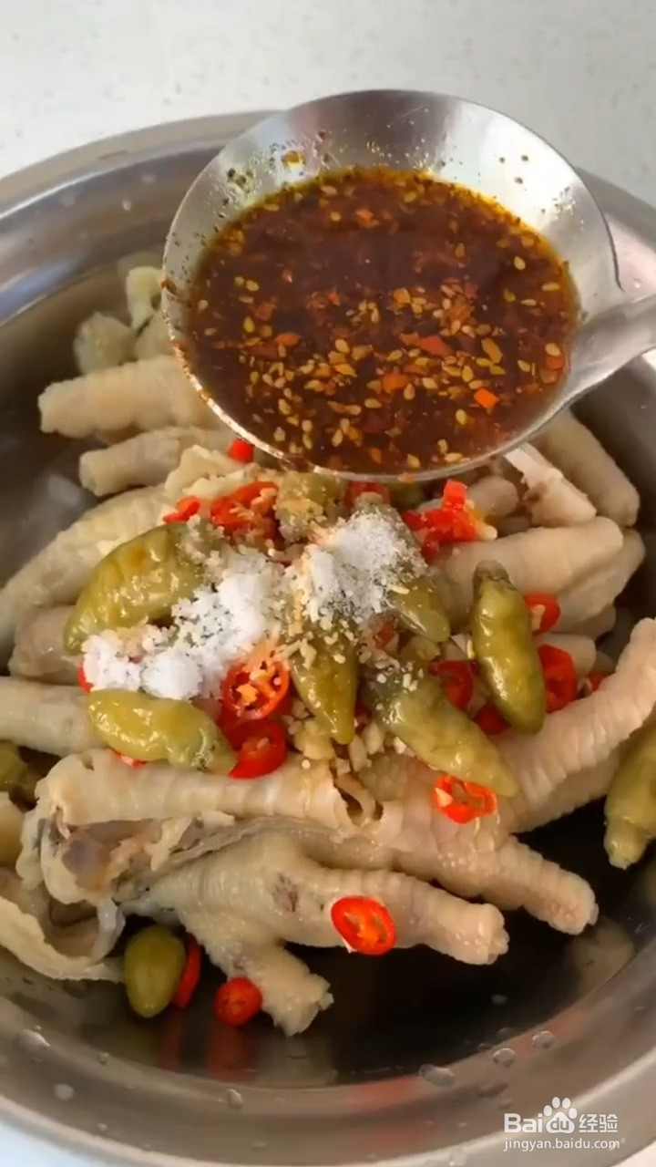 如何制作凉拌凤爪