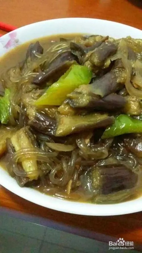 紫茄子炖粉条