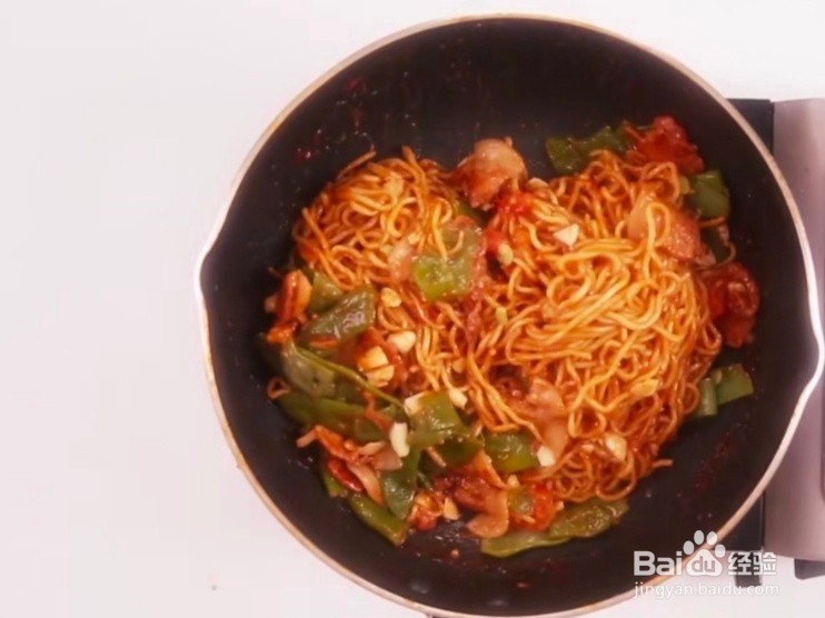 简易版豆角焖面的做法