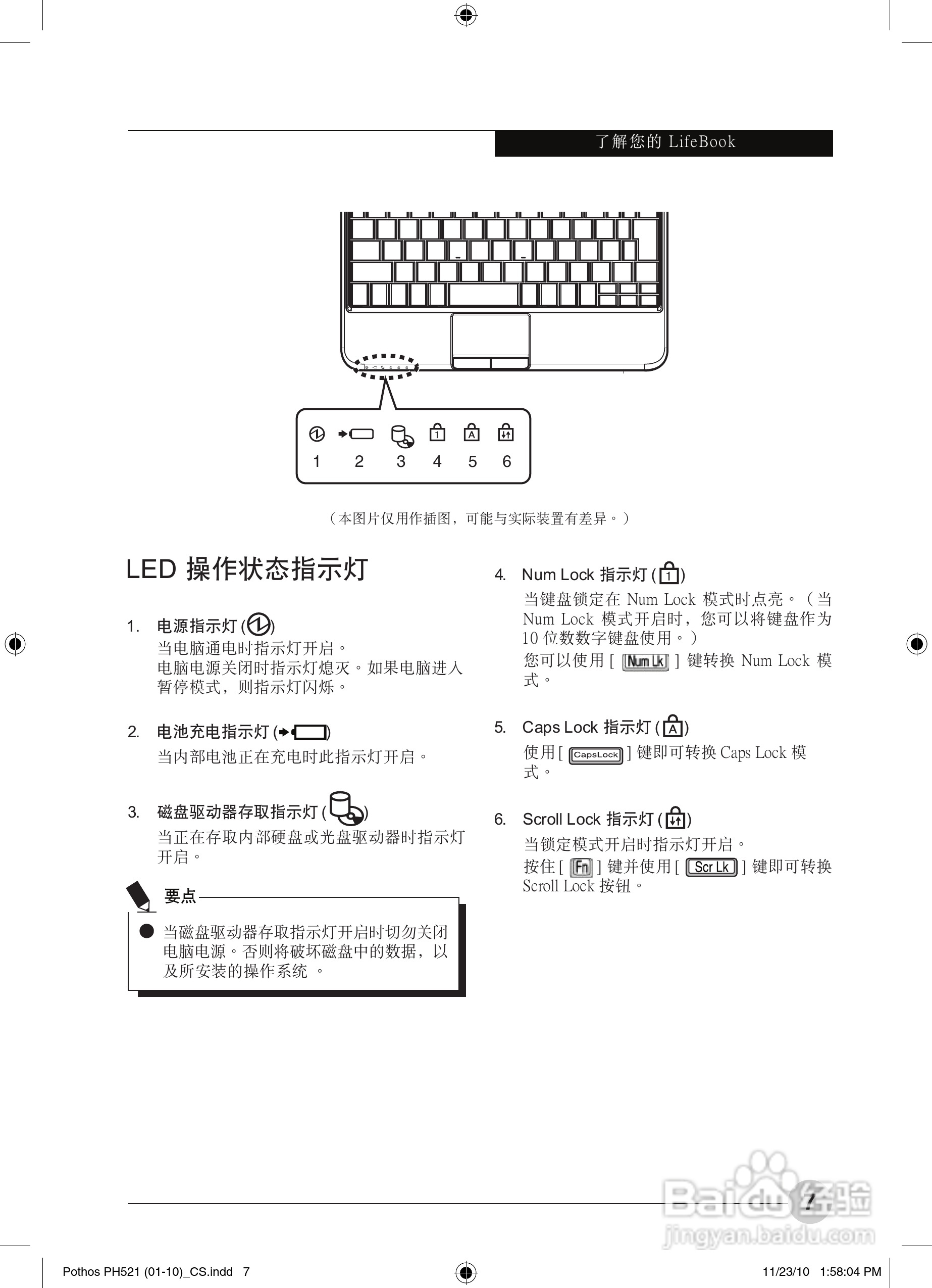 富士通Pothos PH521笔记本电脑使用说明书:[2]