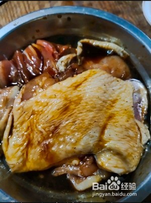 照烧烤鸡腿堡的做法