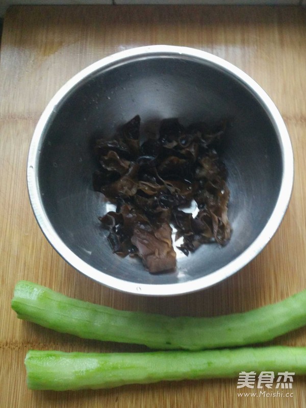 木耳拌黄瓜的做法