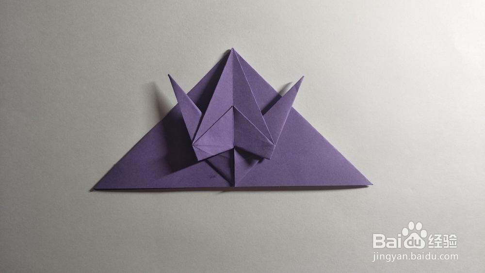 折纸：千纸鹤书签