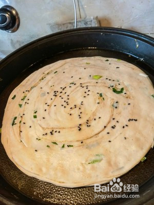 全麦粉葱花油饼的做法