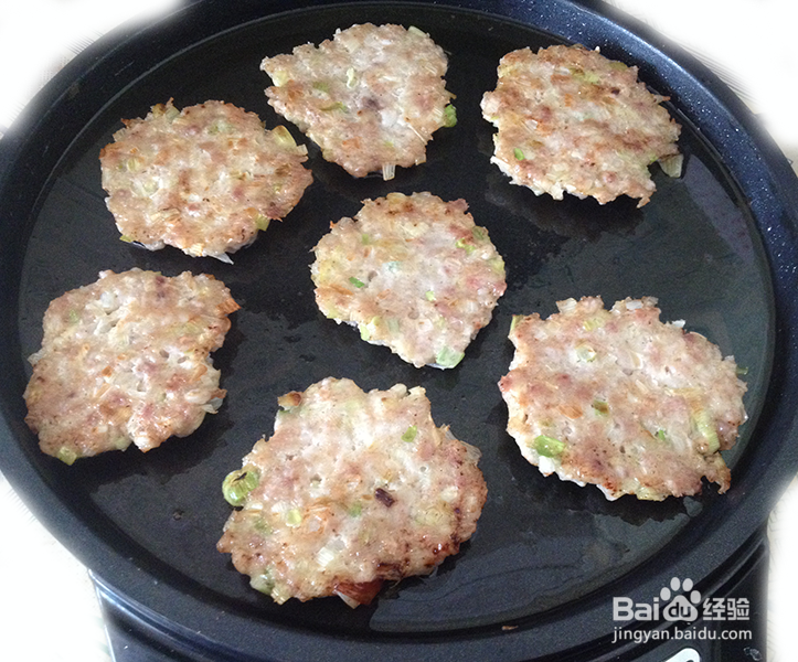 用电饼档煎肉饼