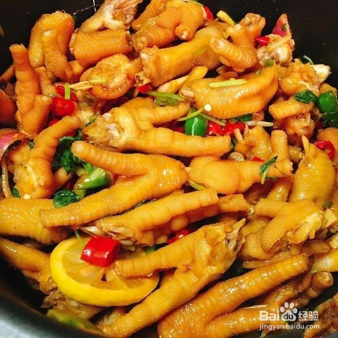 网红美食——酸辣柠檬鸡爪