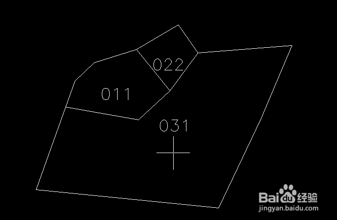 CAD中如何进行地物、地类标志填充