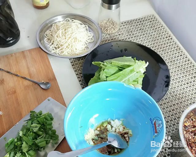 新手易做的家常面条