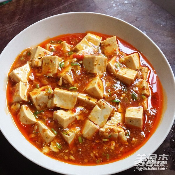 麻婆豆腐的做法