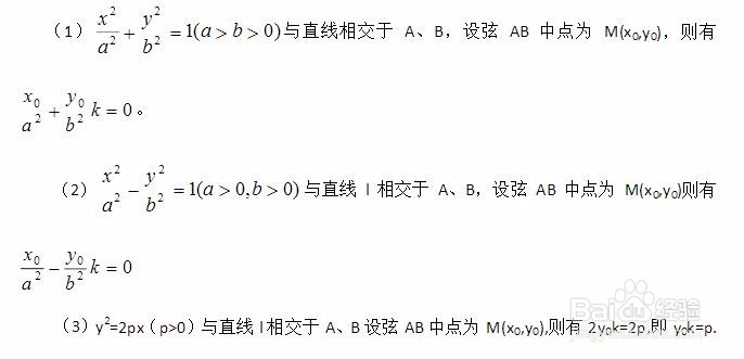 圆锥曲线解题技巧